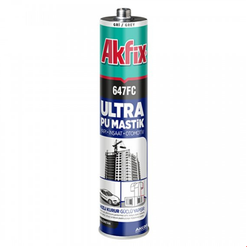 AKFİX 647FC PU MASTİK 280 ML KIRMIZI / 24 